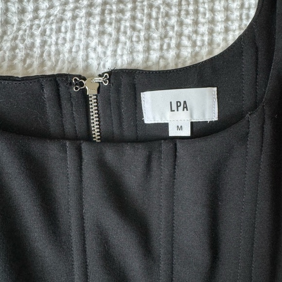 Soft Ribbed Corset Top - Picture 4 of 5